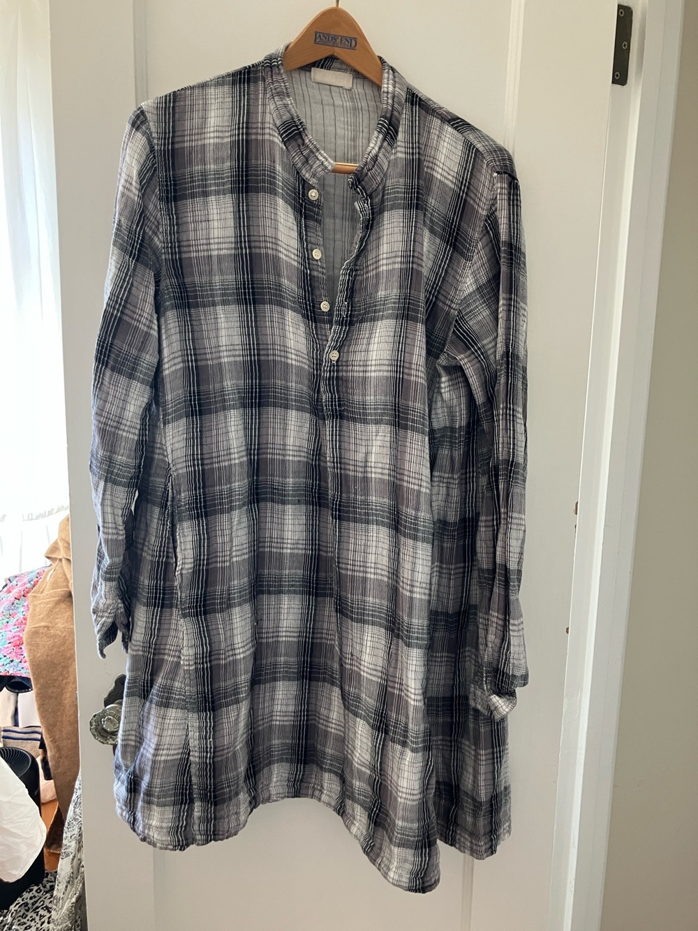 CP Shades cotton flannel tunic or dress